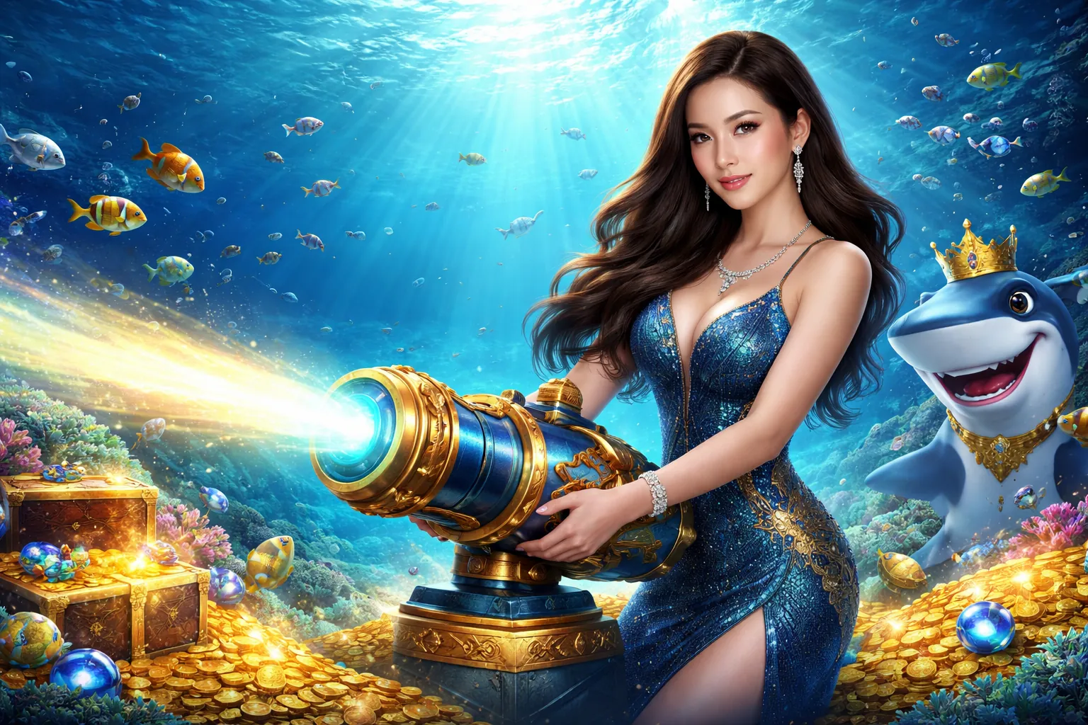 Hình ảnh chính trò chơi bắn cá tylekeo88
